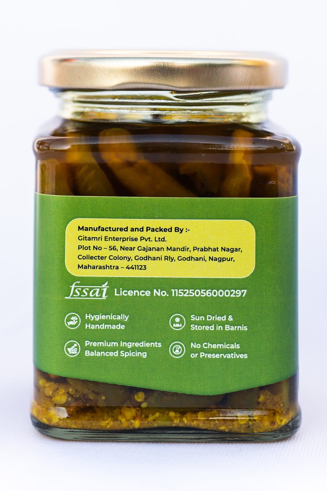 Green Chilli Pickle view 3
