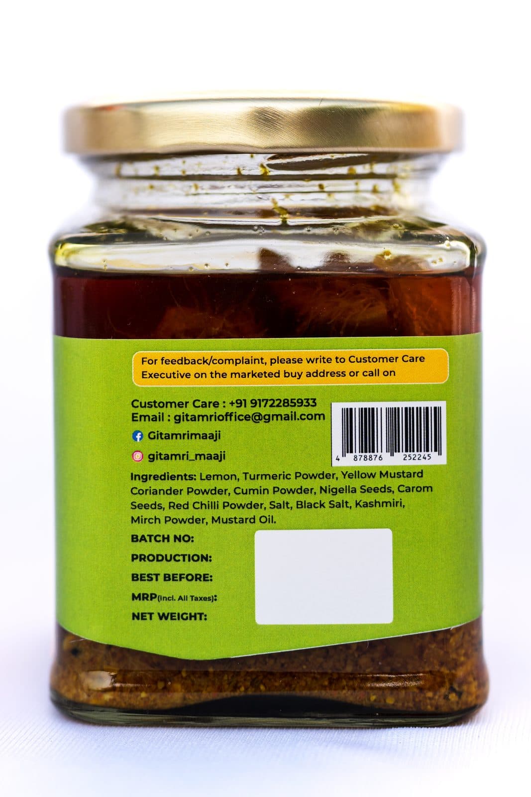 Lemon Masala Pickle view 3