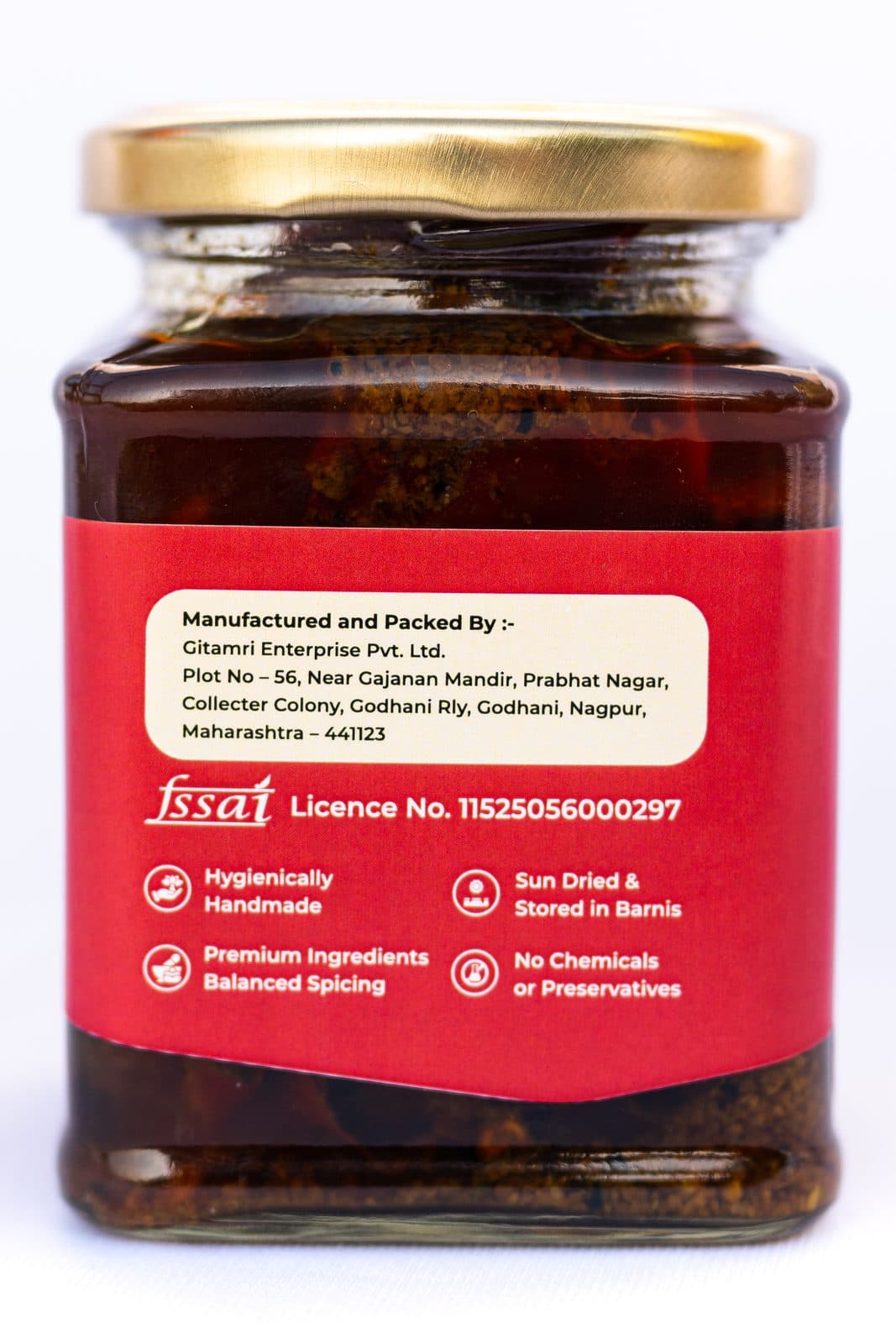 Red Chilli Pickle / Banarasi Bharwa Laal Mirch Achar view 2