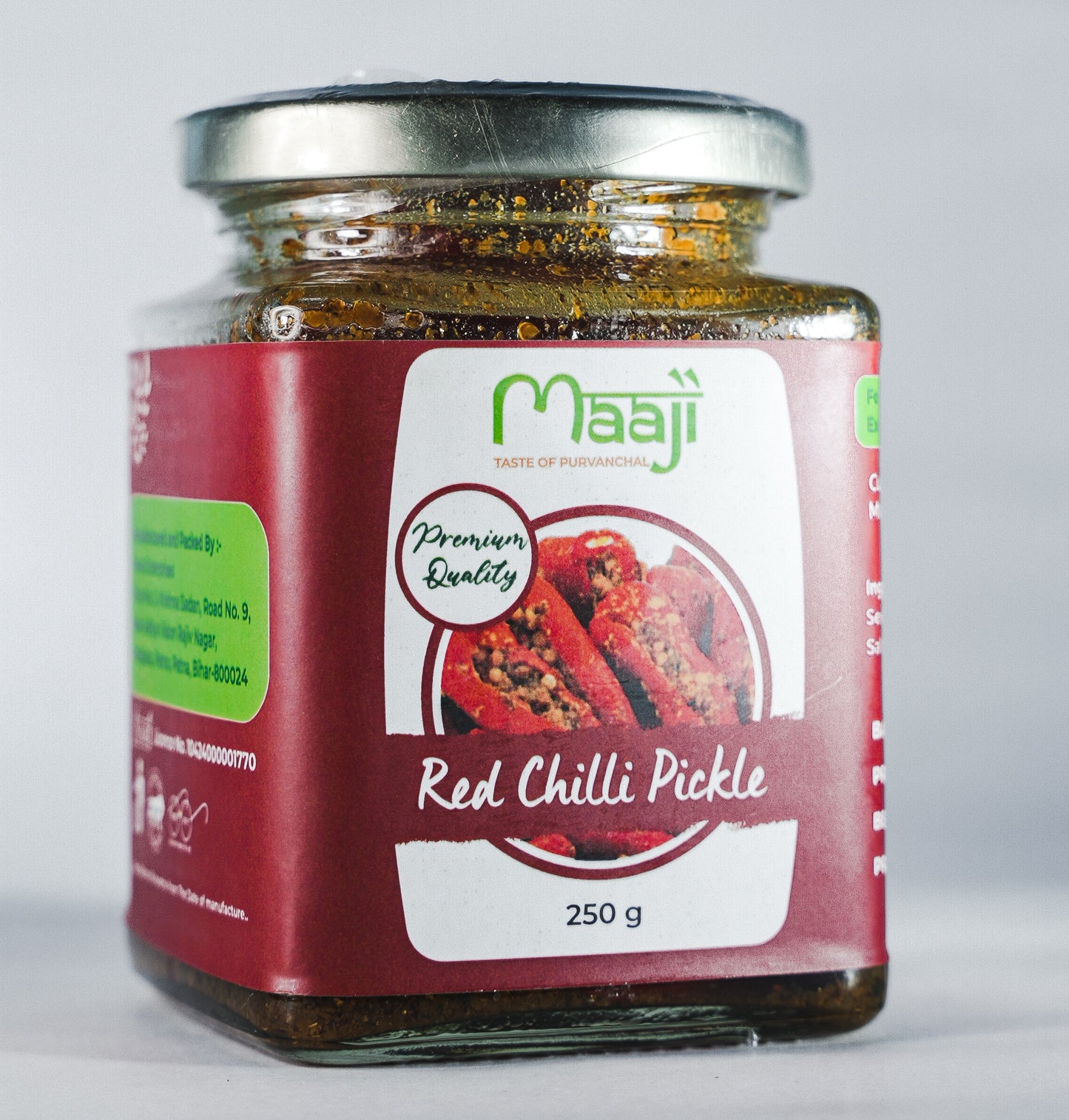 Stuffed Red Chilli Pickle | लाल मिर्च का भरवां अचार